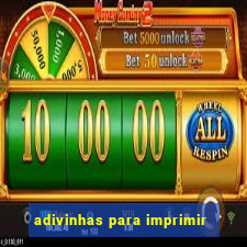 adivinhas para imprimir